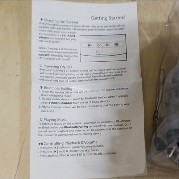 Art+Sound Bluetooth Hi Tech Floating Speaker - Picture 7 of 8